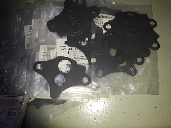 Egr venttiilin tiiviste Chevrolet Kalos / Aveo / Matiz / Spark ja Opel Astra-G