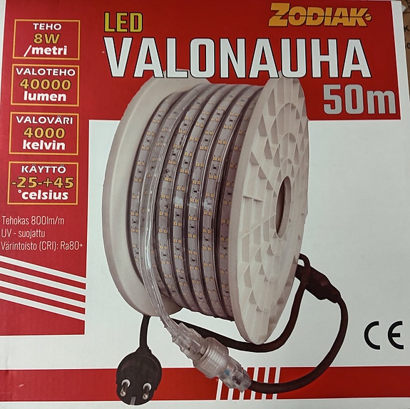 Led valonauha 50m