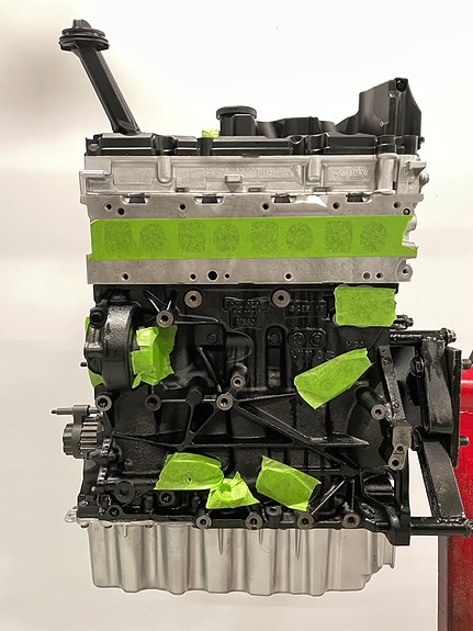 VW Transporter T6 2.0Bitrubo 150KW CXE Moottori