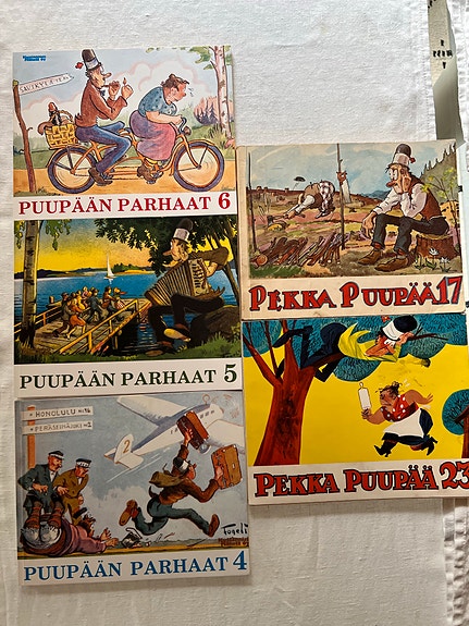 Pekka Puupää kirjat