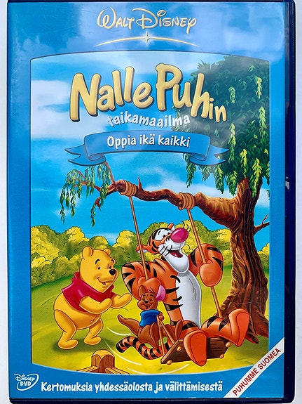 Nalle Puhin taikamaailma Oppia ikä kaikki DVD