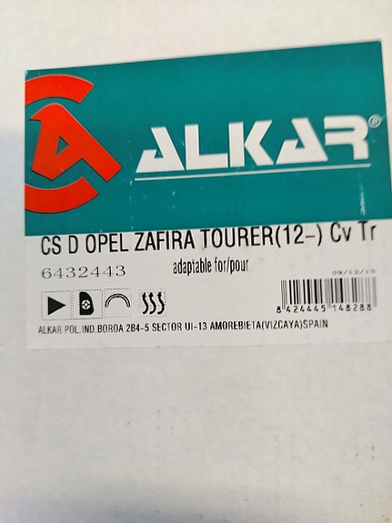 Opel Zafira C Sivupeilinlasi oikea.