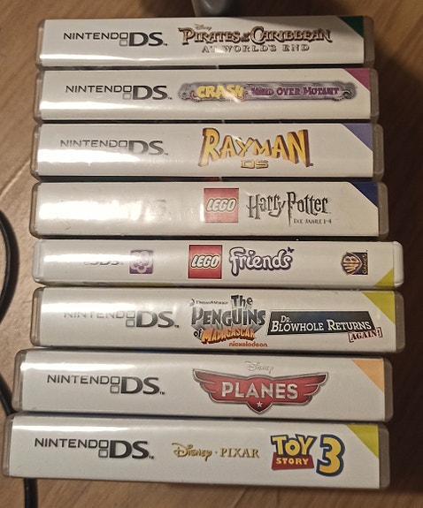Nintendo DS ja 3DS pelejä