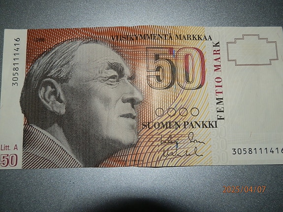 50 markan seteli