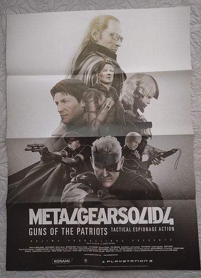 Metal Gear Solid 4: Guns of the Patriots juliste