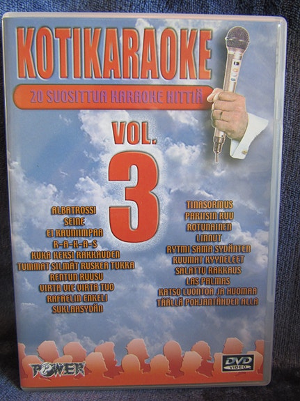 Power Kotikaraoke vol 3 dvd