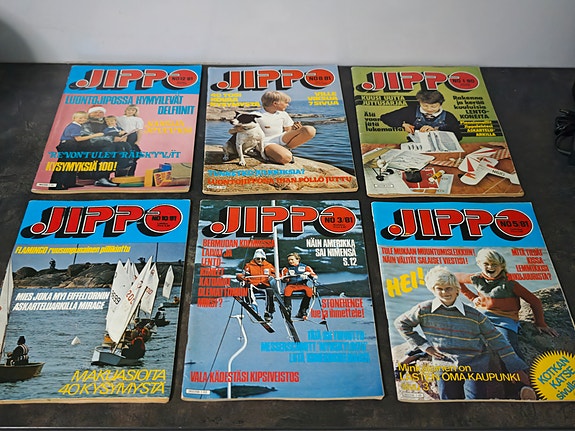 Jippo lehtiä 6kpl
