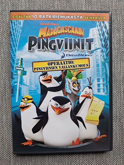 Madagascarin pingviinit operaatio: Pingviinien vallankumous dvd