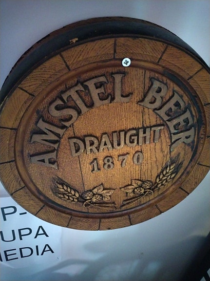 Amstel beer olut tynnyri pääty