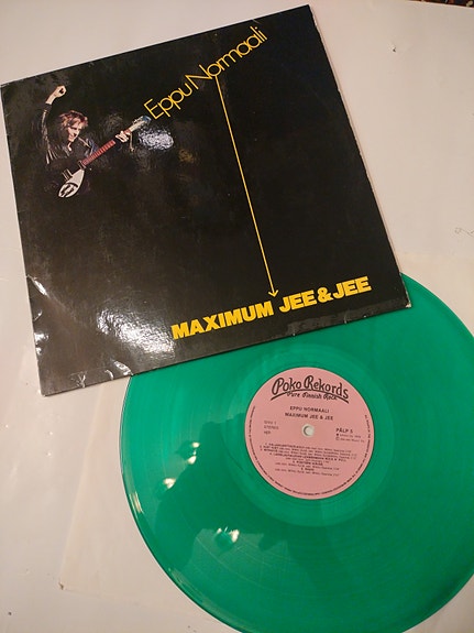 Eppu Normaali – Maximum Jee & Jee LP 1p. VIHREÄ