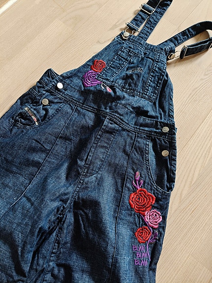 Diesel ohut farkku culottes  haalari 134-140