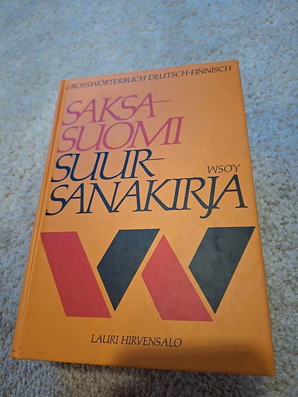Saksa-suomi suursanakirja