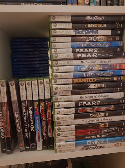 Xbox 360 pelejä