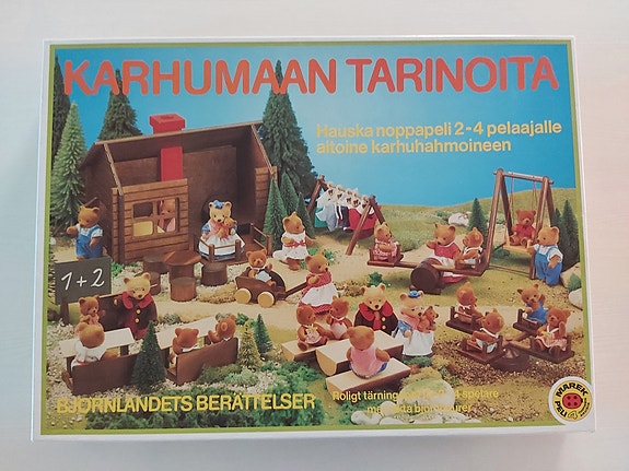 Karhumaan tarinoita vanha lautapeli