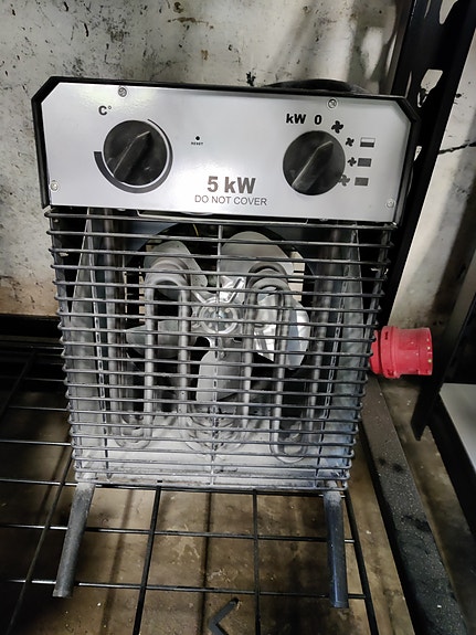 Rakennuslämmitin 5kW