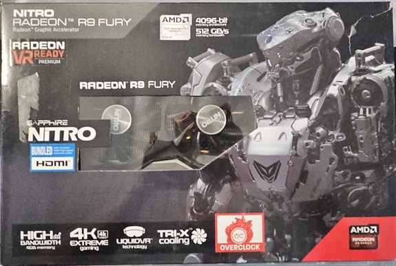 Sapphire Radeon R9 Fury (Nitro Tri-X OC+)