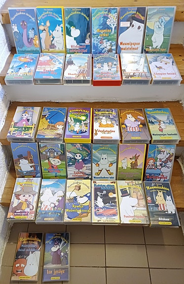 Muumit vhs-elokuvat 10 e/ kpl