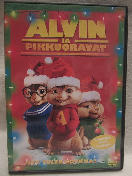 Alvin ja pikkuoravat dvd