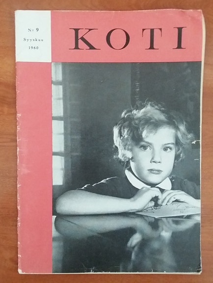 Päätoimittaja Lauri Heikkilä KOTI -lehti 9/1960
