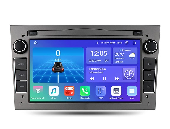 Android soitin Opel Astra Vectra Corsa Zafira 2004-2011