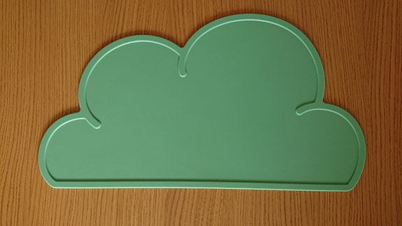 KG Design Moln Aqua ruokailualusta Pilvi | silicone cloud placemat