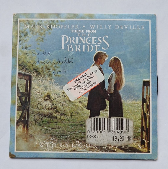 Mark Knopfler & Willy Deville The Princess Pride CD -single 1987
