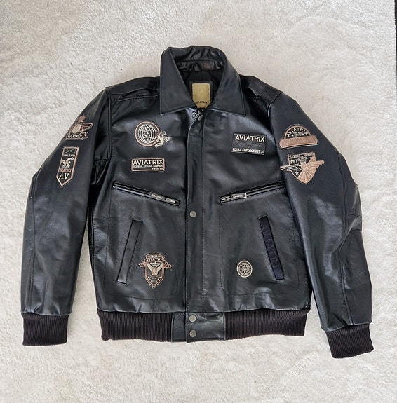 Nahkatakki, L/XL