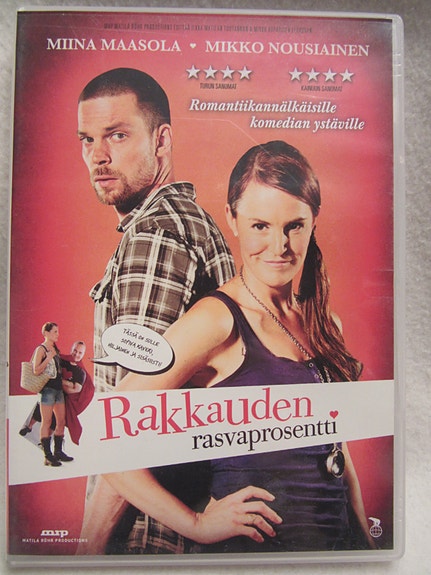 Rakkauden rasvaprosentti dvd