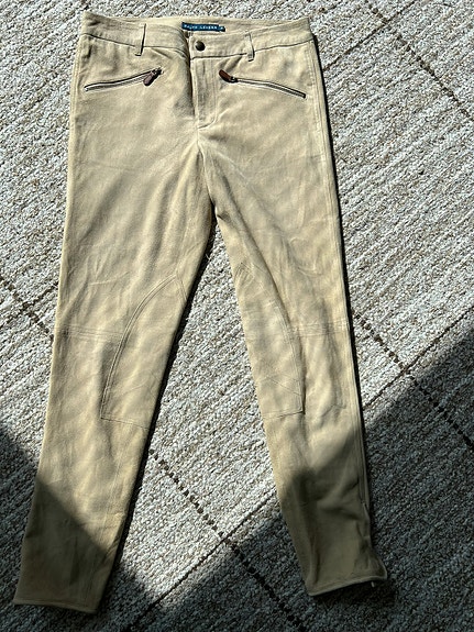 Ralph Lauren nahkahousut m