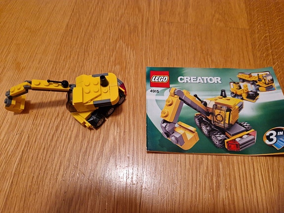 Lego Creator 4915 mini kaivinkone