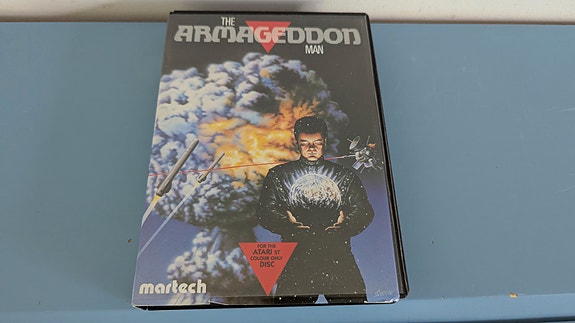 Martech Games Ltd - The Armageddon Man (Atari ST, Disketti, Ohjeet)
