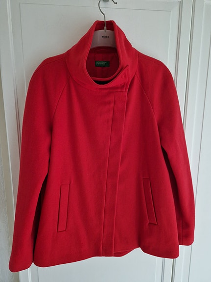 Benetton Villakangas takki 38