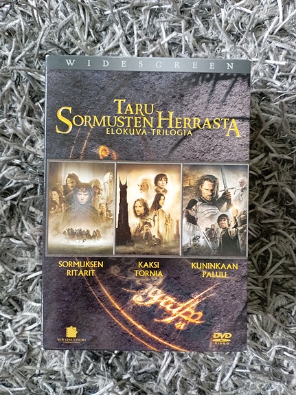 Taru Sormusten Herrasta dvd boxi