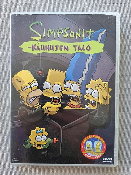 DVD Simpsonit - Kauhujen talo
