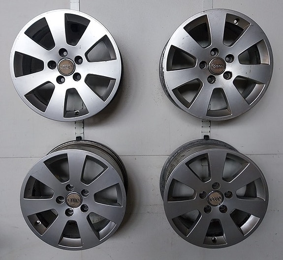 Käytetyt Audi alkuperäisalumiinivanteet 6,5×16 5×112