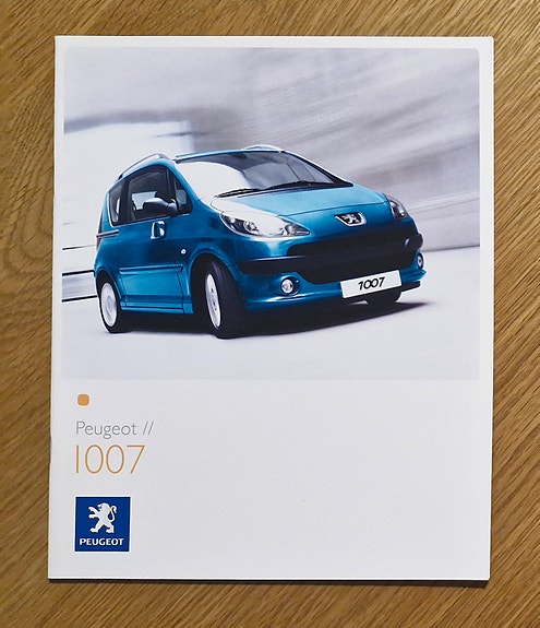 Peugeot 1007 -esite 2008 (Espanja)
