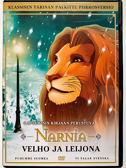 Narnia Velho ja leijona DVD