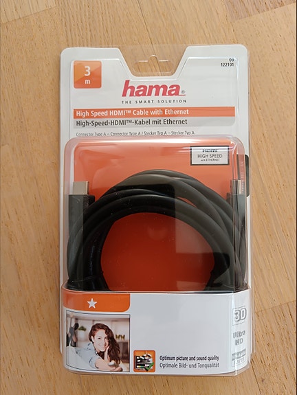 Hama HDMI™-kaapeli 3m