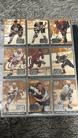 NHL: 1993-94 Ultra Adam Oates (täysisarja)