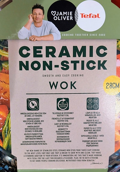 Keraaminen wok-pannu 28 cm Tefal Jamie Oliver