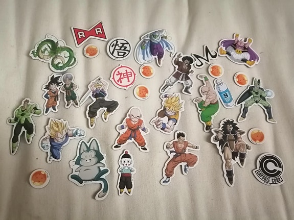 Dragonball-jääkaappimagneetteja