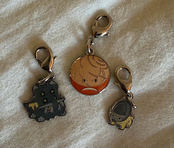 Pokemon Center charms