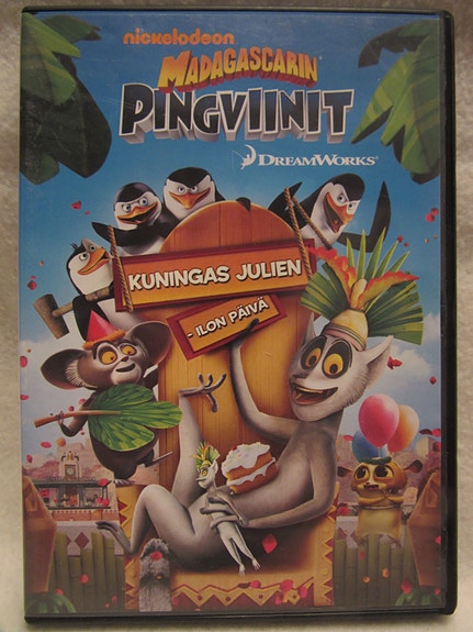 Madagascarin Pingviinit - Kuningas Julien dvd