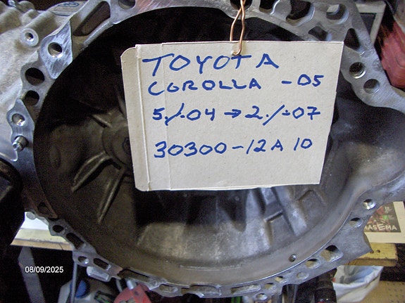 Toyota Corolla 1.6 vvti -05 5v.  Stw/Sed
