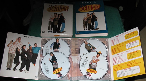 Seinfeld - Kausi 3 (DVD)