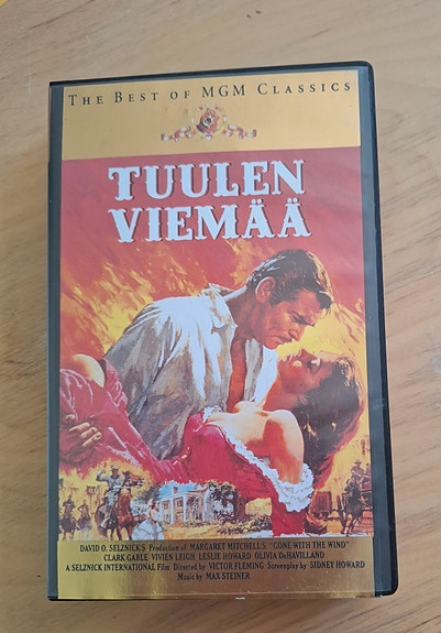 Tuulen viemää VHS