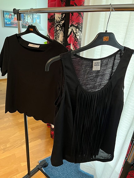 Vero Moda XS ja Mango paidat S