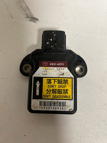 Mazda 6 airbag ohjainyksikkö