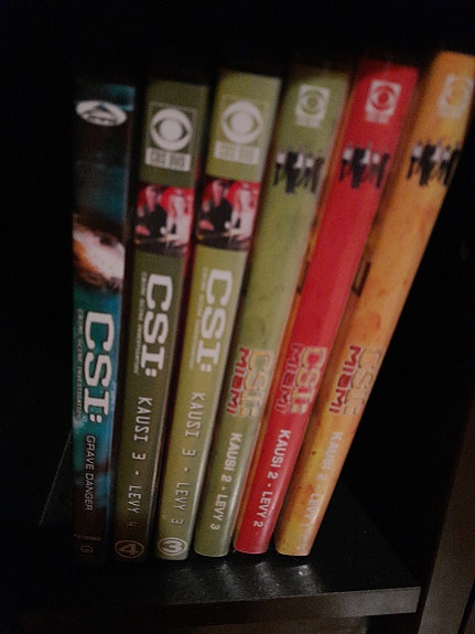 CSI-dvd tvsarjakokoelmasetti, 6dvdtä