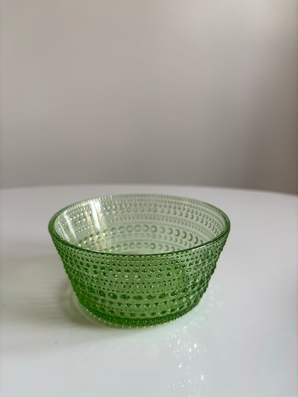 Iittala Kastehelmi kulho 23 cl omenanvihreä, yksittäin tai 4 kpl